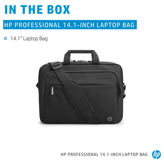HP Maletín Professional de 14,1 pulgadas Negro HP Maletín Professional de 14,1 pulgadas Negro
