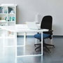 PIQUERAS Y CRESPO Silla de oficina Cilanco con mecanismo Sincro, Naranja y Gris