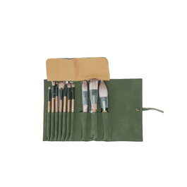 Bifull Set de 10 Pinceles Eco Maya Madera de Haya y Nylon