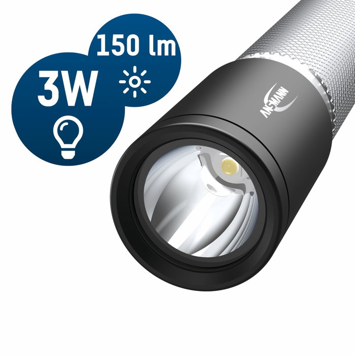 Ansmann Daily Use 150B LED Torch incl. 2xAA