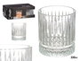 Vivalto Vaso Whisky Pie 330 ml Cristal Transparente 8x9x8 cm (Set de 48)