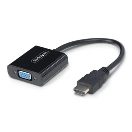 StarTech.com Adaptador HDMI a VGA Activo - Conversor de Vídeo para PC Portátil o Sobremesa - 1920x1080