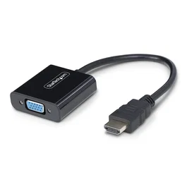 StarTech.com Adaptador Conversor Activo HDMI a VGA - 1080p / 1920x1200 - Sin Alimentación Externa - Plug and Play - HD2VGAE3