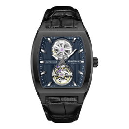 Kenneth Cole KCWGX0058802 con esfera azul y correa negra