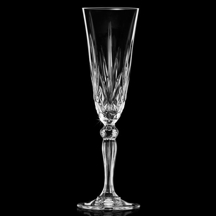 Rcr Cristalleria IT Melodia Copa Cava 160 Ml LUXION eco-crystal glass 6 Unidades