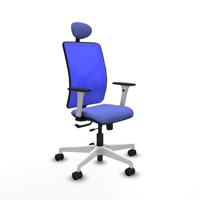 PIQUERAS Y CRESPO Silla de oficina Motilla con mecanismo Sincro/Traslack, Azul PIQUERAS Y CRESPO Silla de oficina Motilla con mecanismo Sincro/Traslack, Azul