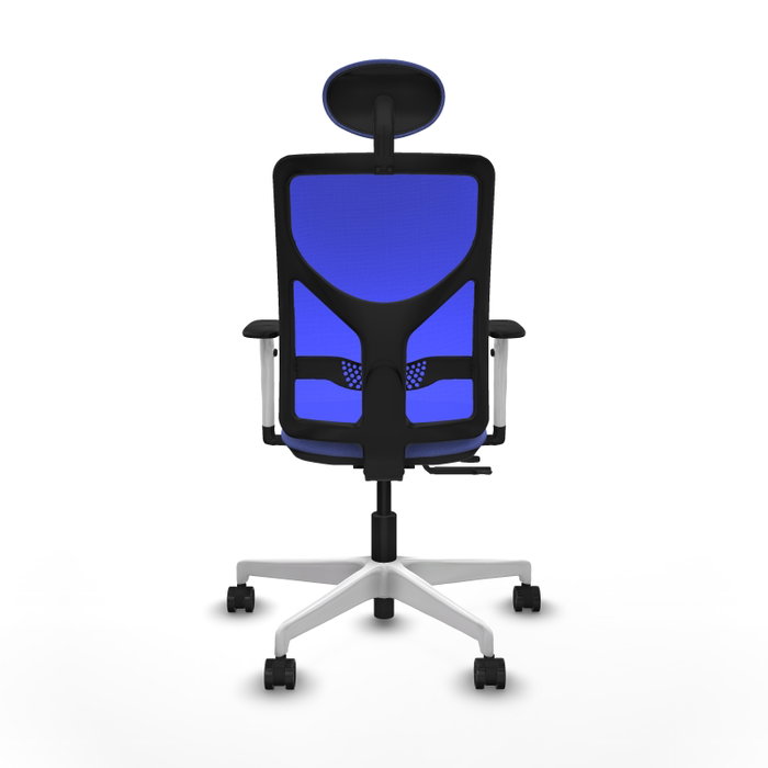PIQUERAS Y CRESPO Silla de oficina Motilla con mecanismo Sincro/Traslack, Azul PIQUERAS Y CRESPO Silla de oficina Motilla con mecanismo Sincro/Traslack, Azul