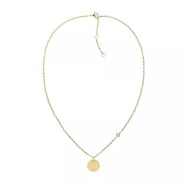 Tommy Hilfiger Collar Dorado de Acero Inoxidable