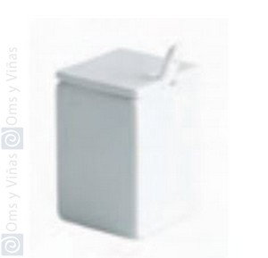 Azucarero con cucharita 8x5x10 Azucarero con cucharita 8x5x10