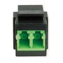 ROLINE Keystone LWL-Adapter LC/LC Duplex Multimode OM5