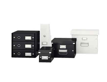 LEITZ Click&Store Archivador Caja para CD/DVD Negro LEITZ Click&Store Archivador Caja para CD/DVD Negro