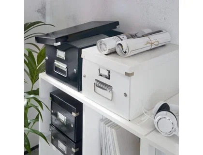 LEITZ Click&Store Archivador Caja para CD/DVD Negro LEITZ Click&Store Archivador Caja para CD/DVD Negro