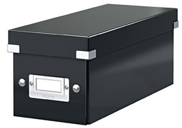 LEITZ Click&Store Archivador Caja para CD/DVD Negro