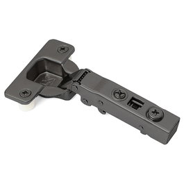 HERRAJES ALK Bisagra Puma 35 Clip Cam 110° Con Pistón Amortiguado Codo Recto Acabado Grafito