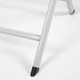 Aktive Silla plegable de jardín tejido reforzado blanca
