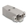 DeLOCK Carcasa para conectores D-Sub 9 clavijas con juntas de goma Gris