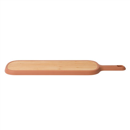 Berghoff 3950087 Tabla de Cortar Baguette de Bambú Ranurada para Migas Larga para Pan Francés