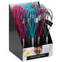 Lily Cook Batidor de Silicona para Cocina con Mango de Acero Inoxidable, No Raya Utensilios y Soporta Altas Temperaturas, 29 cm - Colores Surtidos