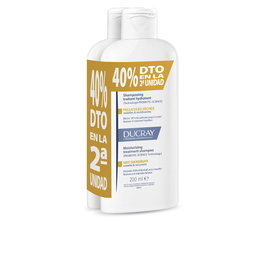 Ducray KELUAL SQUANORM Champú Anticaspa para Caspa Seca con Tecnología Probiotic-Science - Pack 2 x 400 ml