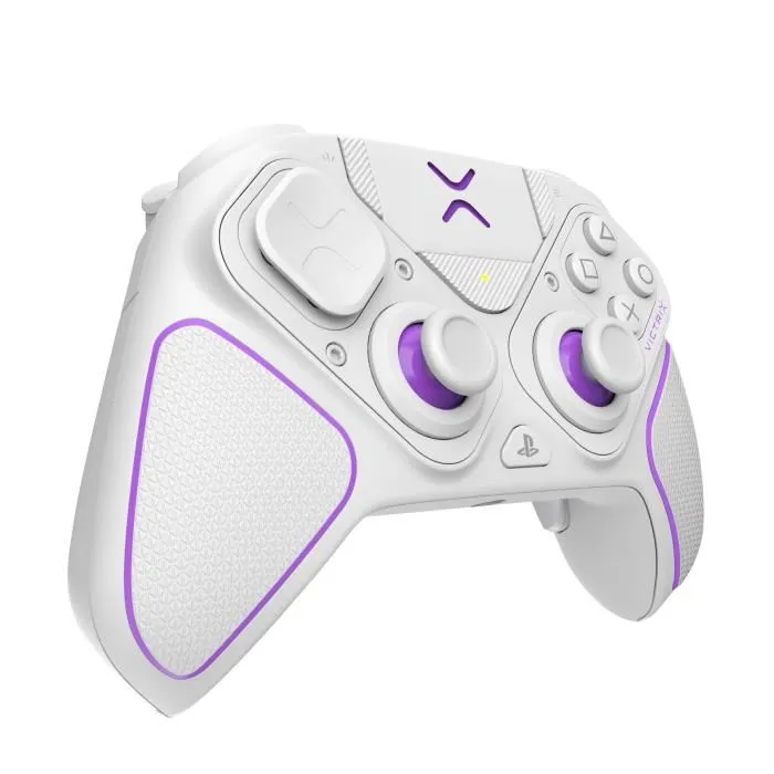 PDP Gamepad Inalámbrico Victrix Pro BFG Blanco para Playstation y PC - PDP1711708393310