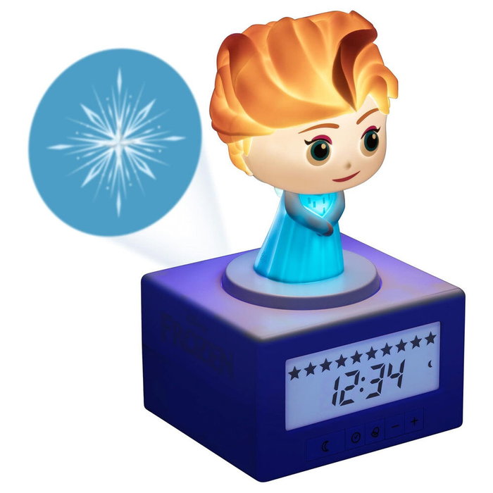 PALADONE Reloj despertador entrenamiento sueño Elsa Frozen PALADONE Reloj despertador entrenamiento sueño Elsa Frozen