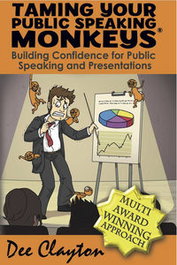 TAMING YOUR PUBLIC SPEAKING MONKEYS, Dee Clayton - M-YBOOKS.CO.UK (IBD)