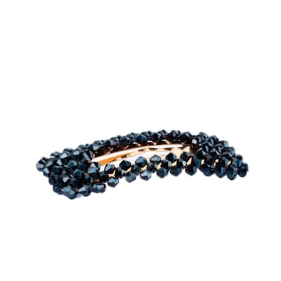 Bifull Horquilla de Perlas Fashion Diamante Negro