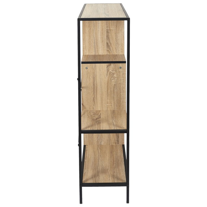 Home Deco Factory Estantería Edison 80x30x113 cm Negro Home Deco Factory Estantería Edison 80x30x113 cm Negro