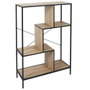 Home Deco Factory Estantería Edison 80x30x113 cm Negro