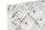 DKD Home Decor Cabecero de Cama MDF 162x4x82 Decapé Blanco