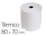 Exacompta Rollo Térmico 80 mm x 70 mm 55 g/m2 Sin Bisfenol A