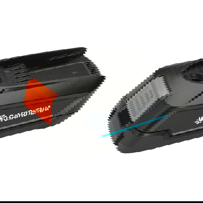 Gardena P4A PBA Batería Sistema Akku 18V/45, Ión de Litio, 2.5 Ah, Negro/Naranja