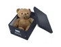 Leitz Click & Store Caja Almacenamiento Cúbica Grande Negra 320x360x310 mm