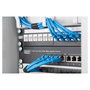Digitus DN-80110 Switch Gigabit Ethernet 8 Puertos No Gestionado, Montaje Rack 1U, 10/100/1000 Mbps, 16 Gbit/s, Conector AC, Color Gris, Metal