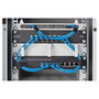 Digitus DN-80110 Switch Gigabit Ethernet 8 Puertos No Gestionado, Montaje Rack 1U, 10/100/1000 Mbps, 16 Gbit/s, Conector AC, Color Gris, Metal