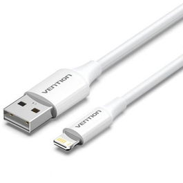 Vention Cable USB 2.0 Lightning LAIWF USB Macho a Lightning Macho 480Mbps 2.4A 1m Blanco