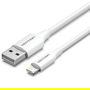 Vention Cable USB 2.0 Lightning LAIWF USB Macho a Lightning Macho 480Mbps 2.4A 1m Blanco