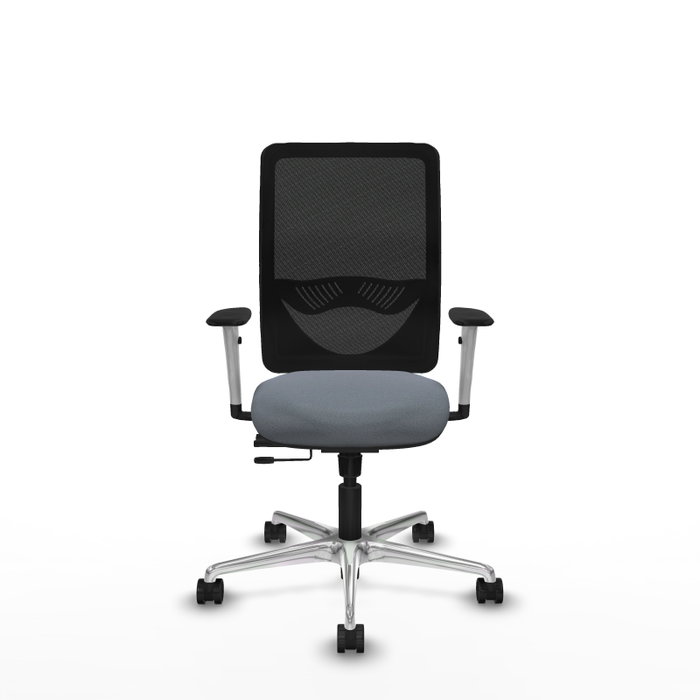 PIQUERAS Y CRESPO Silla de oficina Zulema Gris con mecanismo Sincro/Traslack PIQUERAS Y CRESPO Silla de oficina Zulema Gris con mecanismo Sincro/Traslack