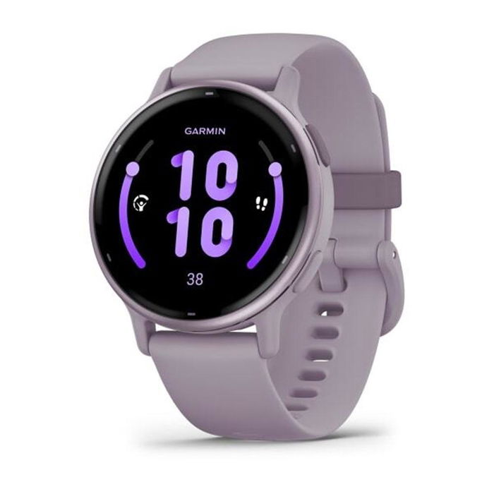 Garmin Vivoactive 5 Smartwatch en Color Lila con Pantalla AMOLED, GPS, NFC, Sensor de Salud y Deporte, Resistente al Agua 5 ATM, Compatible con iOS y Android Garmin Vivoactive 5 Smartwatch en Color Lila con Pantalla AMOLED, GPS, NFC, Sensor de Salud y Deporte, Resistente al Agua 5 ATM, Compatible con iOS y Android