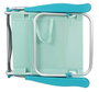JugaToys Silla de playa aluminio multiposición aguamarina