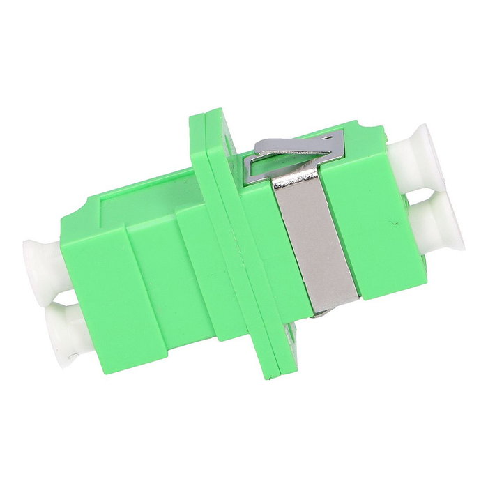Extralink Adaptador LC/APC Single Mode Duplex LC/APC Uncoated Verde de Plástico y Cerámica Extralink Adaptador LC/APC Single Mode Duplex LC/APC Uncoated Verde de Plástico y Cerámica