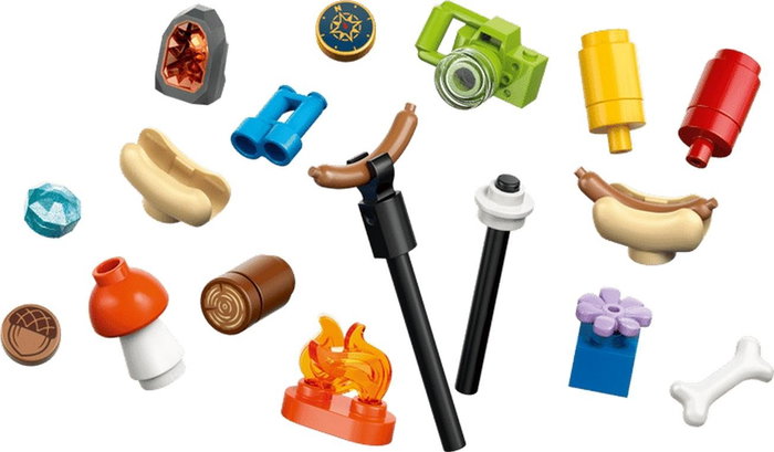 LEGO Friends 42705 Acogedora Cabaña Otoñal en el Bosque de 1229 piezas