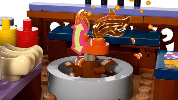 LEGO Friends 42705 Acogedora Cabaña Otoñal en el Bosque de 1229 piezas