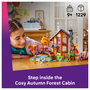LEGO Friends Acogedora Cabaña Otoñal en el Bosque 42705