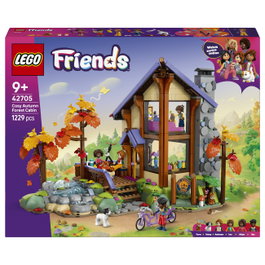 LEGO Friends 42705 Gemütliche Hütte im Herbstwald Juego de Construcción 1229 Piezas Multicolor