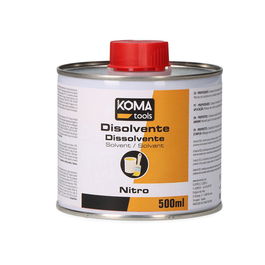 Koma Tools Disolvente Sintético 500 ml para Dilución de Pinturas y Limpieza de Utensilios