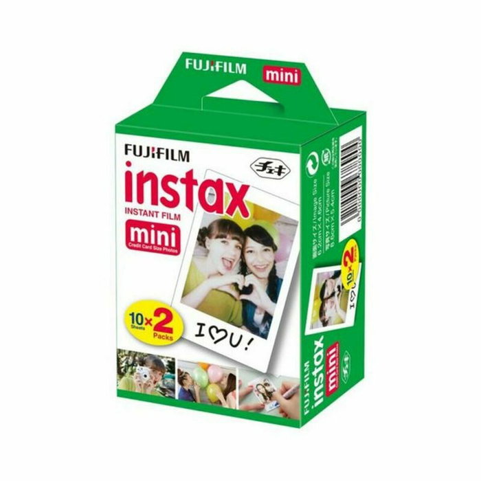 Fujifilm Pack 2 cartuchos de película Instax Mini (20 fotos)