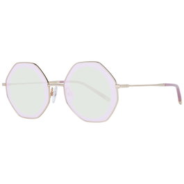 Ana Hickmann HI3055-5704E Gafas de Sol con Cristal Rosa y Detalle Dorado