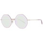 Ana Hickmann HI3055-5704E Gafas de Sol con Cristal Rosa y Detalle Dorado