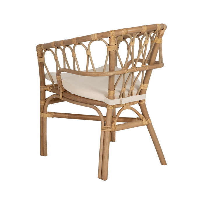 Silla Miel Ratán Salón 58 X 59 X 78 cm